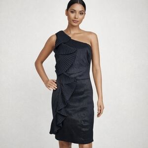 forever 21 black formal dress FOREVER 21 Women's Dress – TKTO Clothing Co main image 1